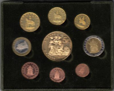 Beschrijving: 8,88 Euro ORIGIN.SET(9)essai tokens